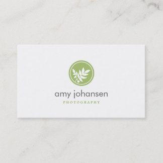 Posh Leaves Business Card
