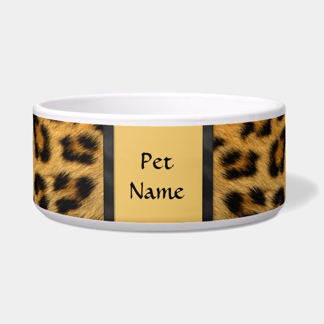 Posh Pet  Leopard Pattern - Customise (Front)