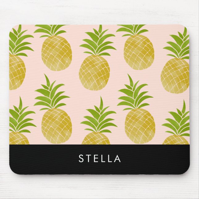 Posh Pineapple Mousepad (Front)