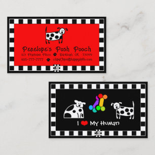 Posh Pooch Business Card