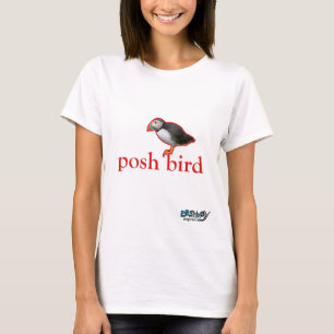 poshbird (red puffin) T-Shirt