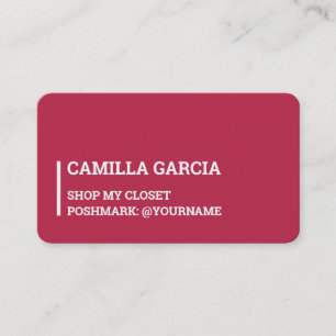 Poshmark Business Card