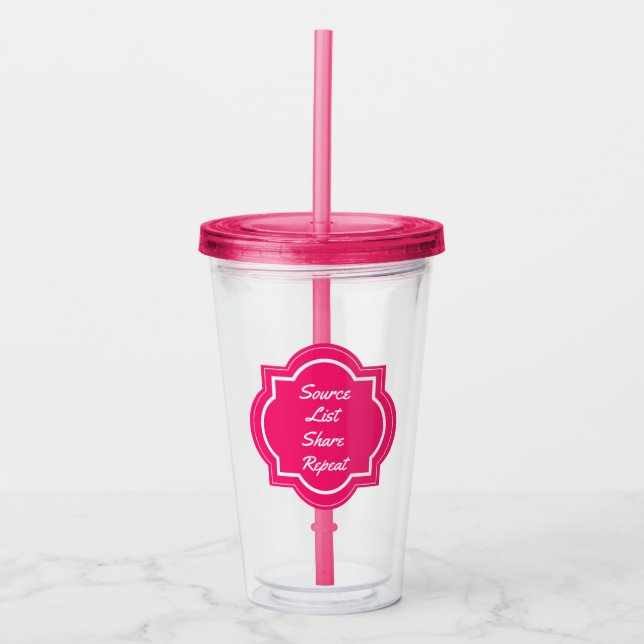 Poshmark Drink Cup (Front)