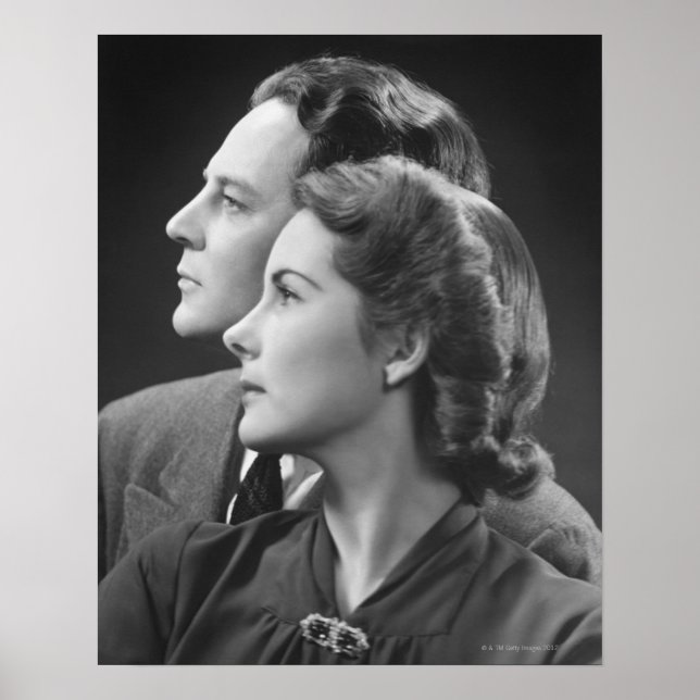 Posing Couple Poster (Front)