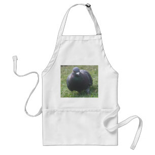 Posing Pigeon Apron