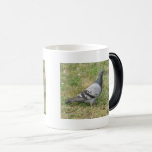 Posing Pigeon Morphing Mug