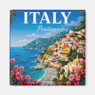 Positano Amalfi Coast Italy Travel  Magnet