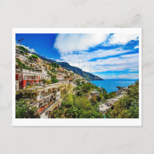 Positano Coast Holiday Postcard