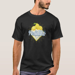 Positano Costa d'Amalfi Lemon Italy Vintage Amalfi T-Shirt
