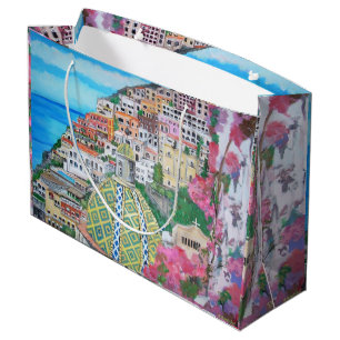 Positano - Custom Gift Bag - Large, Glossy