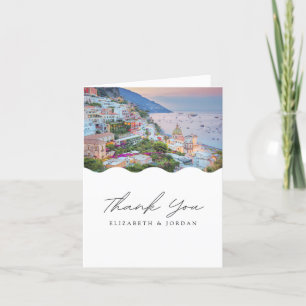 Positano Italy Blank Thank You Card