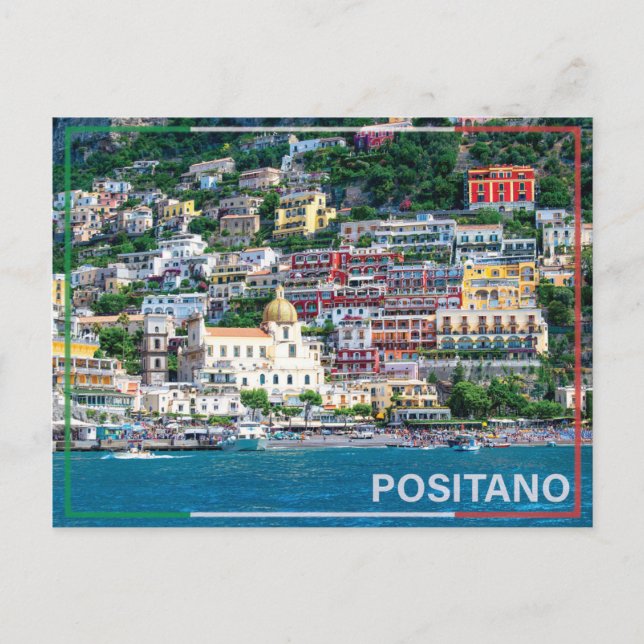 Positano - Italy Holiday Postcard (Front)