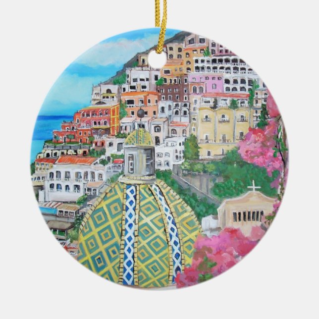 Positano, Italy Ornament (Front)