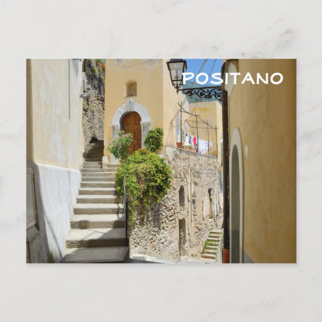 Positano, Italy Postcard (Front)