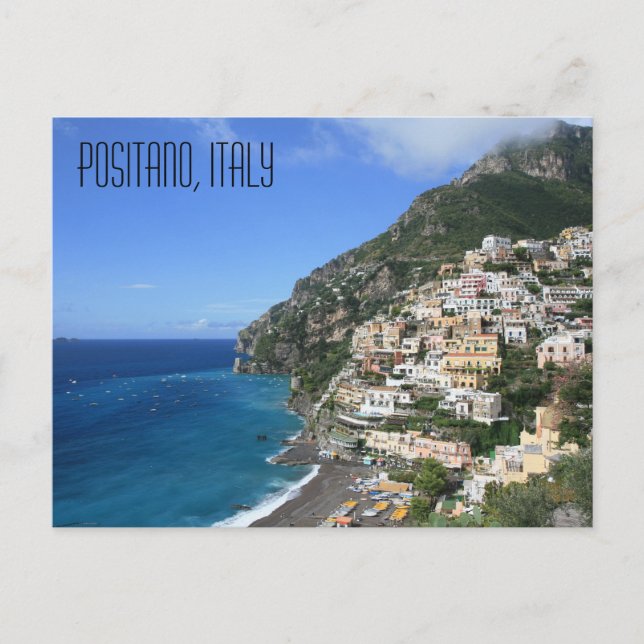Positano, Italy Postcard (Front)