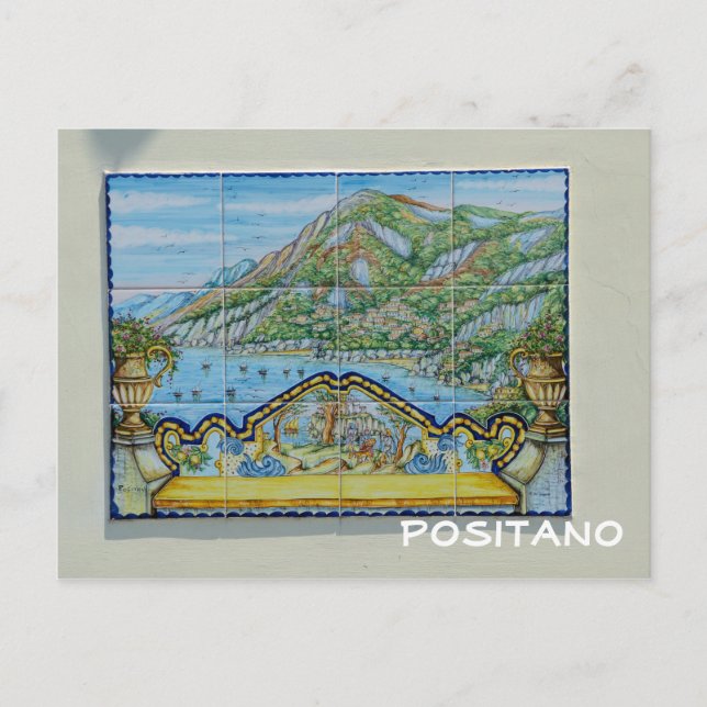Positano, Italy Postcard (Front)