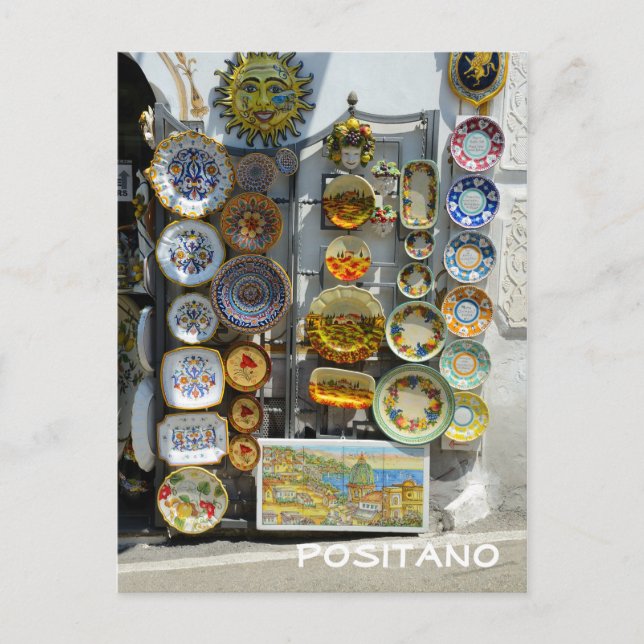 Positano, Italy Postcard (Front)