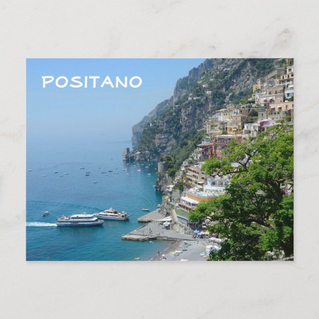 Positano, Italy Postcard (Front)