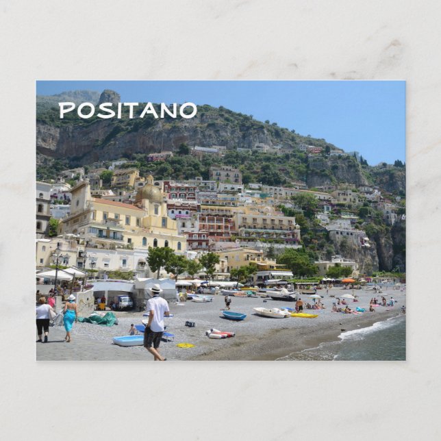 Positano, Italy Postcard (Front)