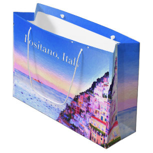 Positano, Italy Sunset Gift Bag