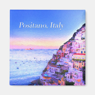 Positano, Italy Sunset Magnet