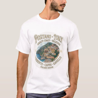 Positano Italy T-Shirt – Amalfi Coast Vintage Vaca
