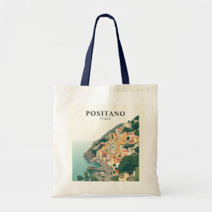 Positano, Italy Town Vintage Tote Bag