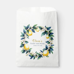 Positano Lemon Wreath Favor Bags Ciao Baby