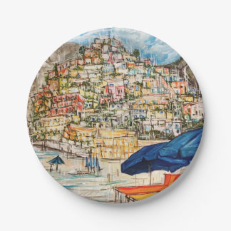 Positano Paper Plate