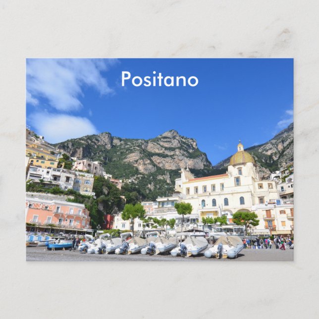 Positano Postcard (Front)