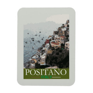 Positano tourist Poster Magnet