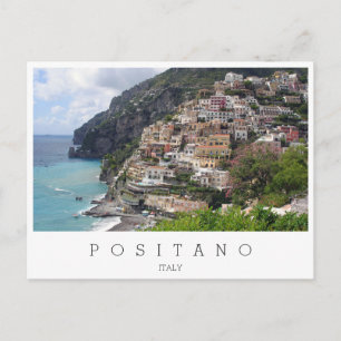 Positano town at the Amalfi coast in Italy Postcard