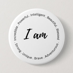 Positive affirmation button