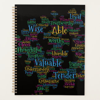 Positive Affirmation Quote Journal  Planner