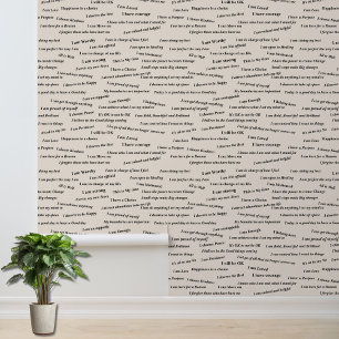 Positive Affirmation Self Care Vision Board Wallpaper