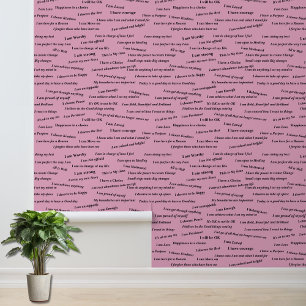 Positive Affirmation Self Care Vision Board Wallpaper
