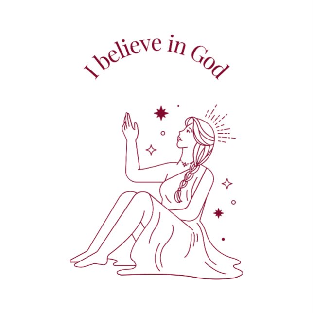 Positive Affirmation Sticker Collage Case-Mate iPhone Case (I believe in God)