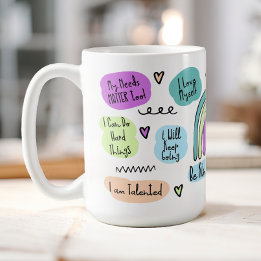 Positive Affirmations Coffee Mug