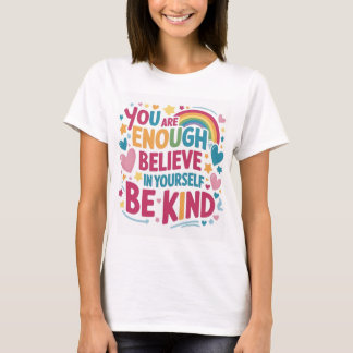 Positive Affirmations & Empowerment - kids T-Shirt