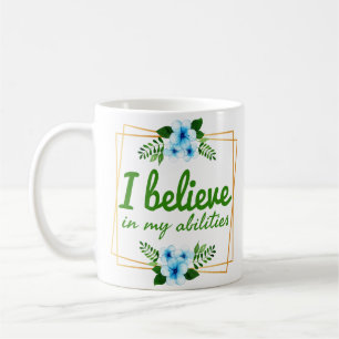 positive affirmations for hard workers coffee mug
