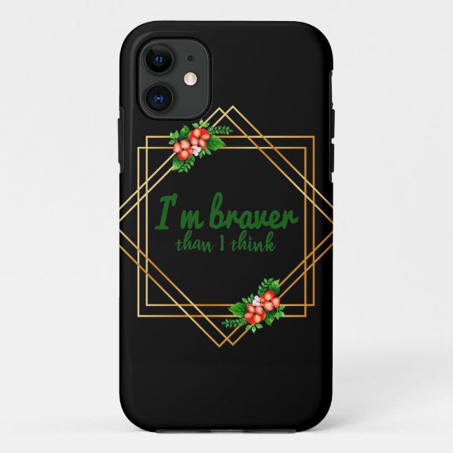 positive affirmations for life Case-Mate iPhone case (Back)