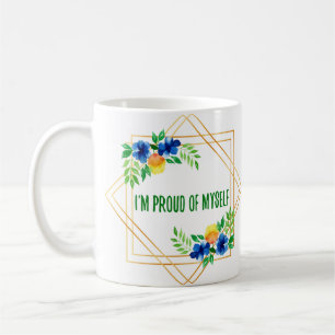 positive affirmations for morning coffee mug