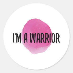 positive affirmations for self love classic round sticker