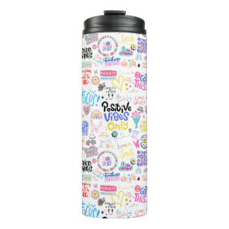 Positive Affirmations Thermal Tumbler