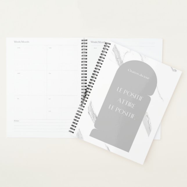 Positive Agenda: Attract Happiness to the Daily Planner (Display)