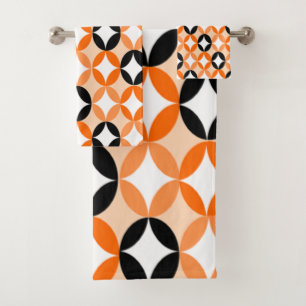 Positive and Negative Space  Bath Towel Set