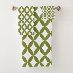 Positive and Negative Space  Bath Towel Set