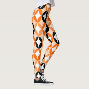 Positive and Negative Space - Halloween Leggings