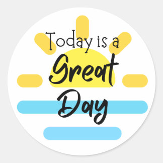 Positive and Uplifting Sticker