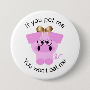 Positive Animal Rights Button